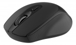 DELTACO Wireless office silent mouse, USB receiver, rubber coated
