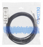 DELTACO S/FTP Cat6 patch cable, 5m, 250MHz, UV resistant, black DELTACO S/FTP Cat6 patch cable, 5m, 250MHz, UV resistant, black