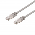 DELTACO U/STP Cat6a patchkabel, LSZH, 25m, Grey
