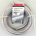 Hama Højttalerkabel 2x0,75mm² 10,0m Hvid
