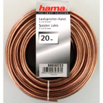 Hama Højttalerkabel 2x0,75mm² 20m Transparent