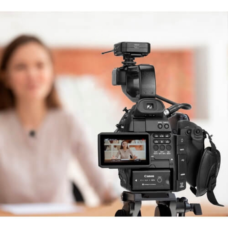 BOYA Mikrofon Knaphuls Trådløs UHF BY-WM6S 3.5mm & XLR