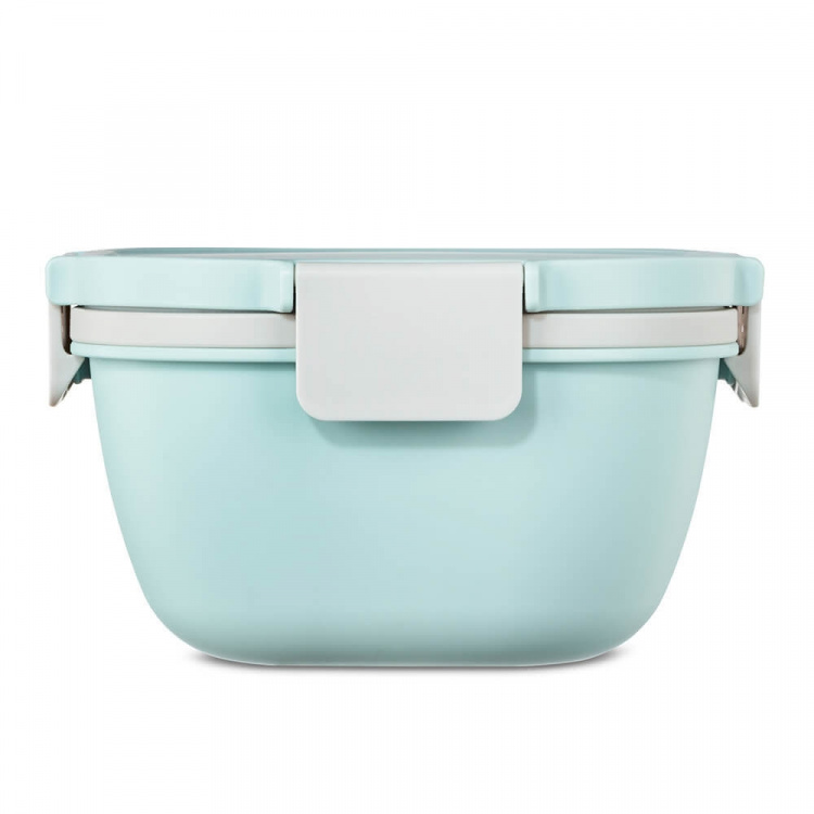 XAVAX Salat madkasse To-Go 1,4L Pastel blå