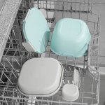 XAVAX Salat madkasse To-Go 1,4L Pastel blå