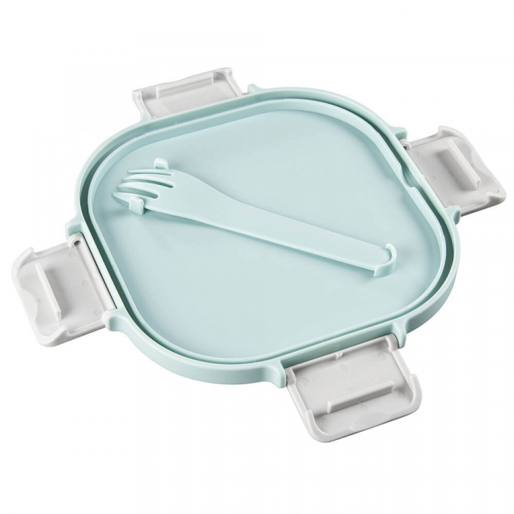 XAVAX Salat madkasse To-Go 1,4L Pastel blå