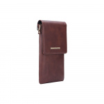 Onsala Mobiltaske med Halsrem Brun Universal tom 6.7