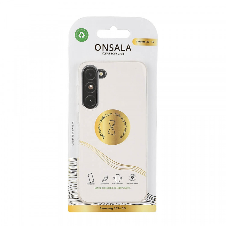 Onsala Mobilcover Samsung Galaxy S23+ 5G TPU Transparent