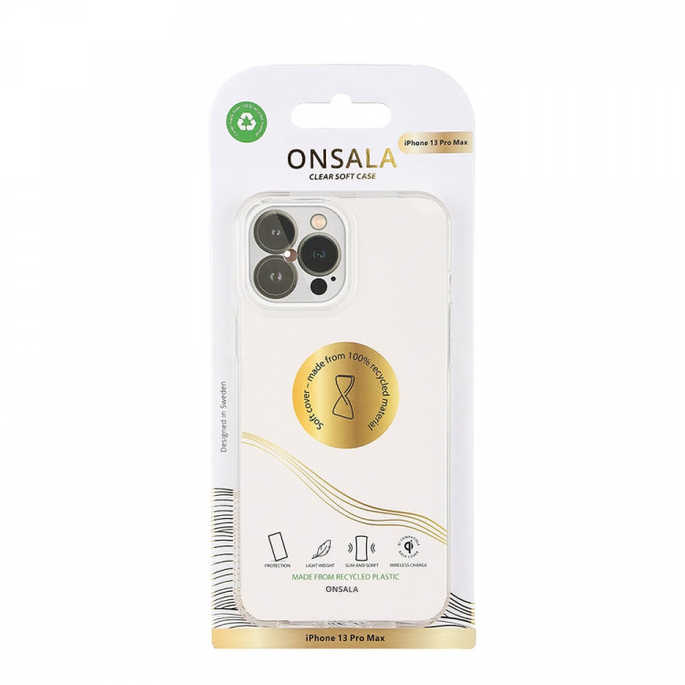 Onsala Wallet iPhone 13 Pro Max TPU Transparent