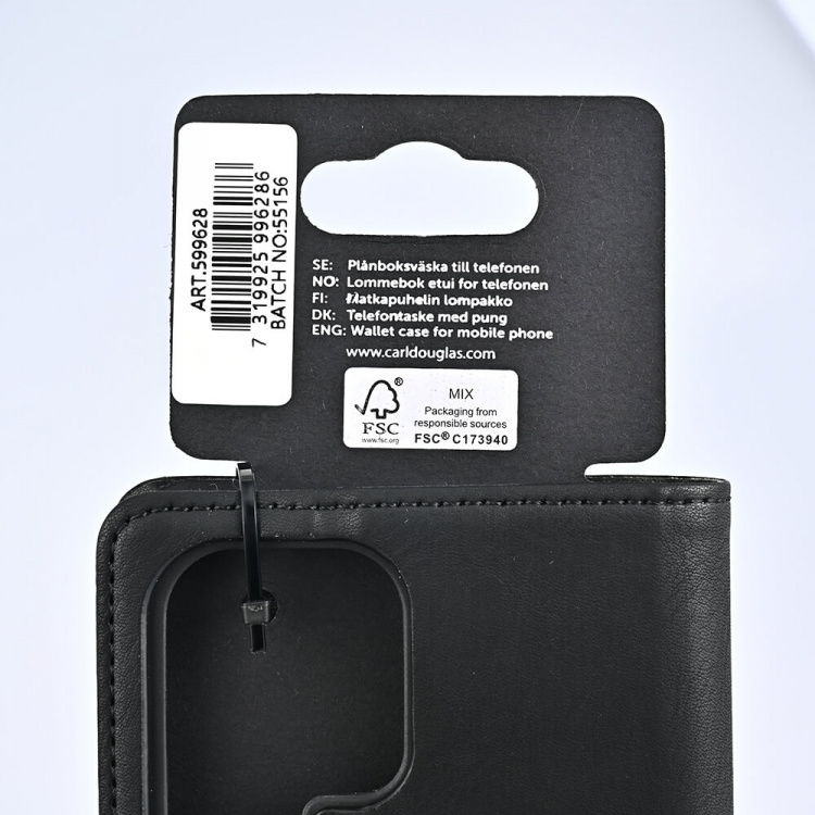 Gear Mobilcover Sort - Samsung S23 Ultra