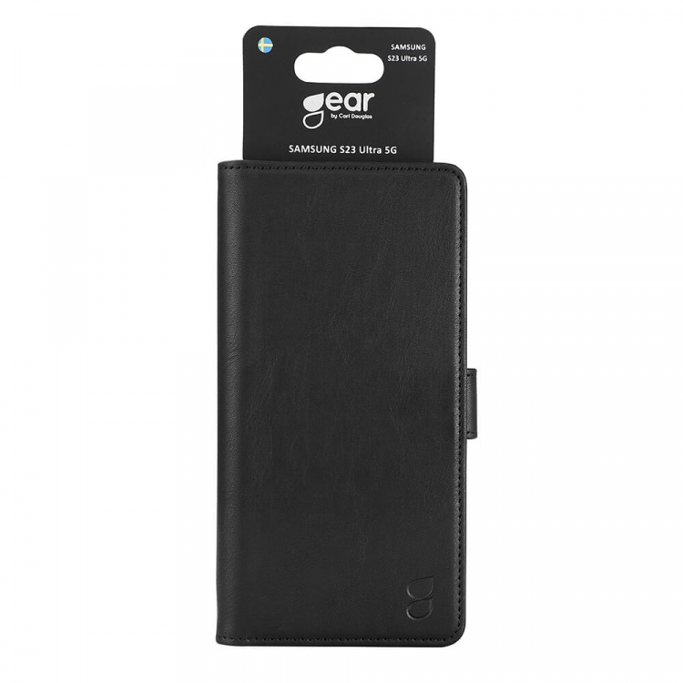 Gear Mobilcover Sort - Samsung S23 Ultra