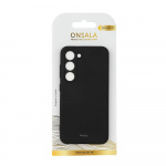 Onsala Mobilcover Silikone Sort - Samsung S23 5G