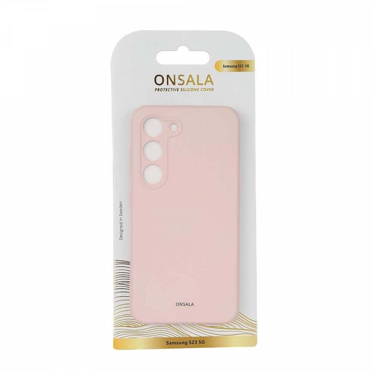 Onsala Mobilcover Silikone Chalk Pink - Samsung S23 5G Onsala Mobilcover Silikone Chalk Pink - Samsung S23 5G
