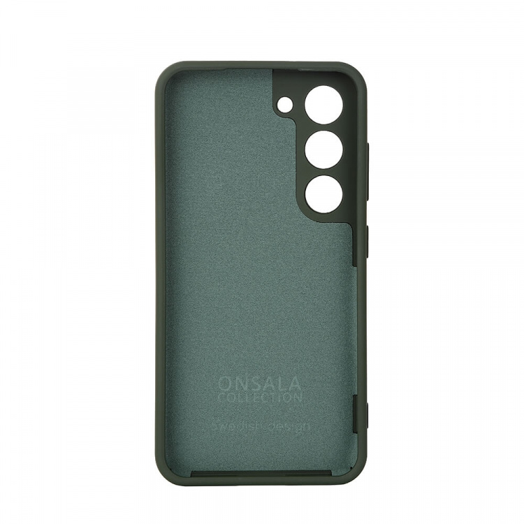 Onsala Mobilcover Silikone Olive Green - Samsung S23 5G