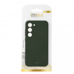 Onsala Mobilcover Silikone Olive Green - Samsung S23 5G