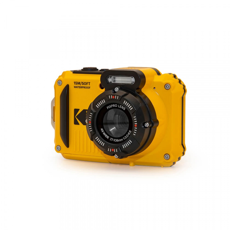 Kodak Digital Camera Pixpro WPZ2 5x WP 16MP wifi Yellow