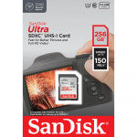 SanDisk Hukommelseskort SDXC Ultra 256GB 150MB/s