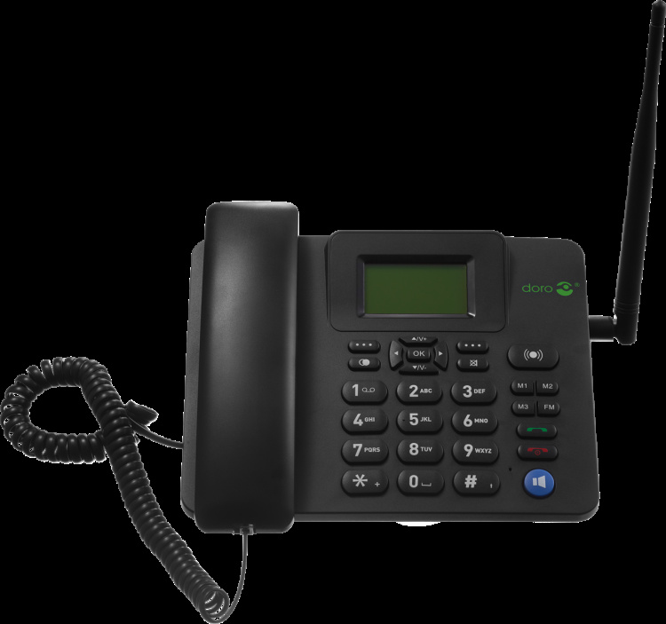 Doro 4100H 4G Desk Phone, Black
