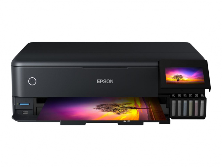 Epson EcoTank ET-8550 Fotoskrivare, Svart