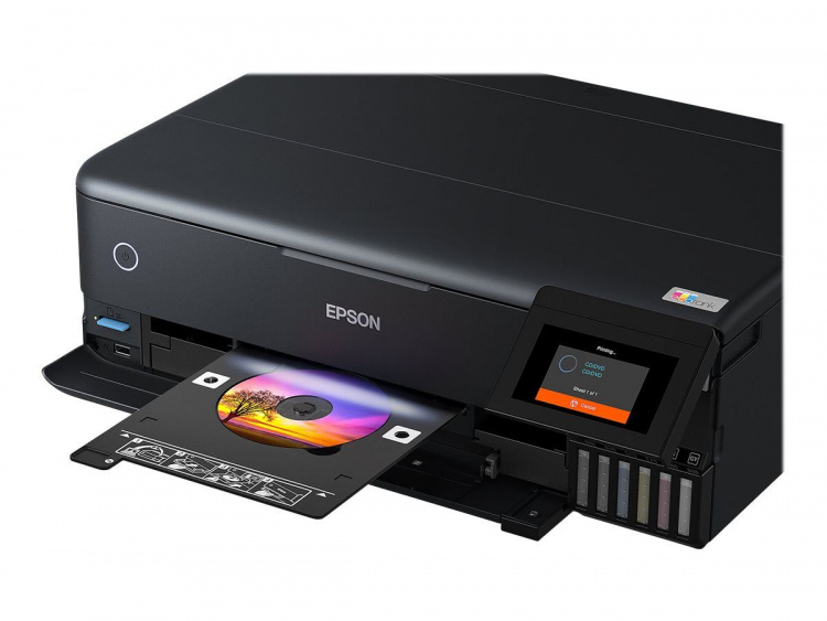 Epson EcoTank ET-8550 Fotoskrivare, Svart