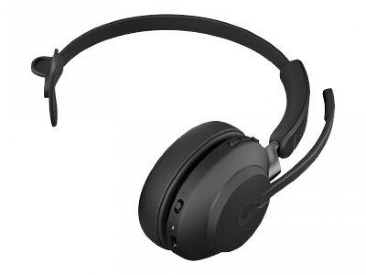 Jabra Office Trådlös Hörlur, Jabra Evolve2 65 Link380a Ms Mono Black