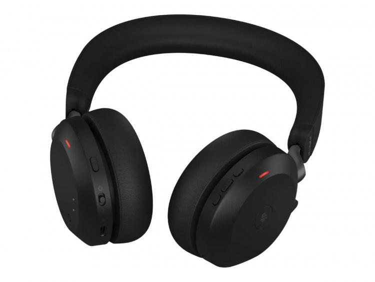 Jabra Office Trådlösa Hörlurar, Jabra Evolve2 75 Link380c Ms Stereo Black Jabra Office Trådlösa Hörlurar, Jabra Evolve2 75 Link380c Ms Stereo Black