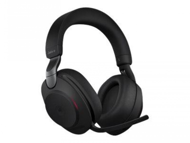 Jabra Office Trådlösa Hörlurar med Laddställ, Jabra Evolve2 85 Link380a Ms Stereo Black Jabra Office Trådlösa Hörlurar med Laddställ, Jabra Evolve2 85 Link380a Ms Stereo Black