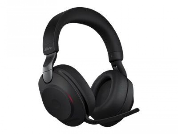 Jabra Office Trådlösa Hörlurar, Jabra Evolve2 85 Link380a Uc Stereo Black