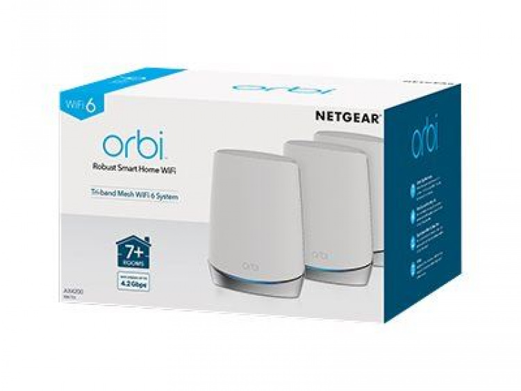 Netgear RBK 753 ORBI AX4200 1ROUTER +2 SATELL BNDL