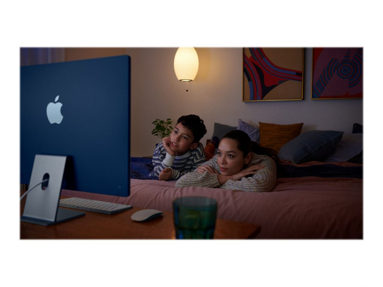 Apple iMac MJV93KS/A All-in-One Computer - Apple M1 Octa-core (8 C