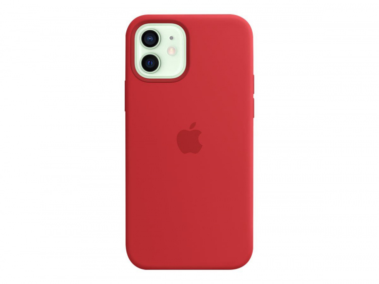 Apple iPhone 12/12 Pro Silicone Case with MagSafe Red Apple iPhone 12/12 Pro Silicone Case with MagSafe Red