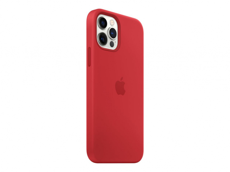 Apple iPhone 12/12 Pro Silicone Case with MagSafe Red Apple iPhone 12/12 Pro Silicone Case with MagSafe Red