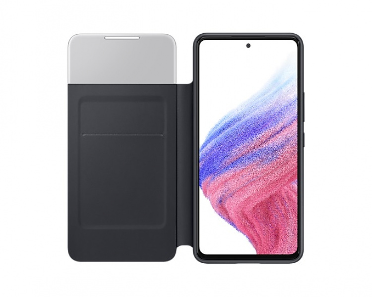 Samsung S-View Wallet Cover Galaxy A53 Black
