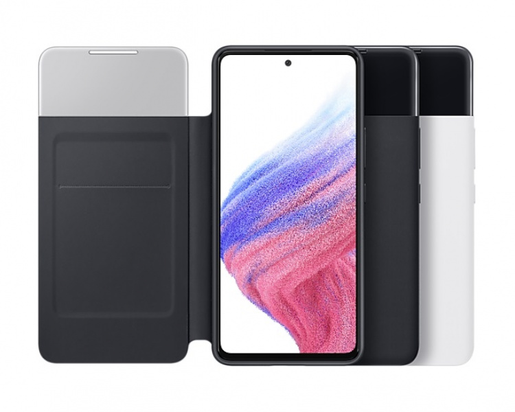 Samsung S-View Wallet Cover Galaxy A53 Black