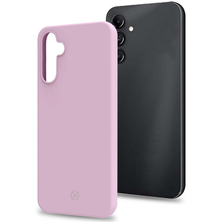 Celly Cromo Soft rubber case Galaxy A34 5G Rosa