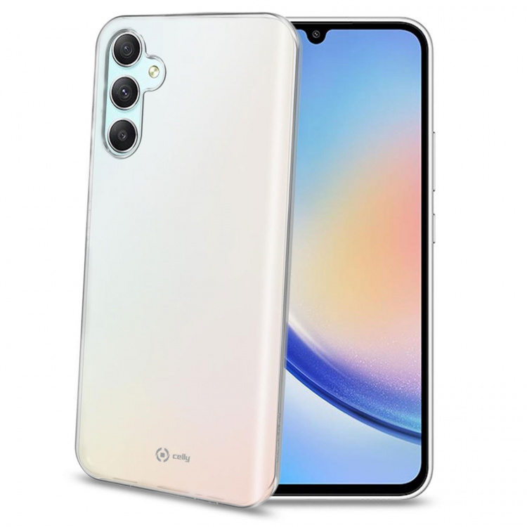 Celly Gelskin TPU Cover Galaxy A34 5G Transparent
