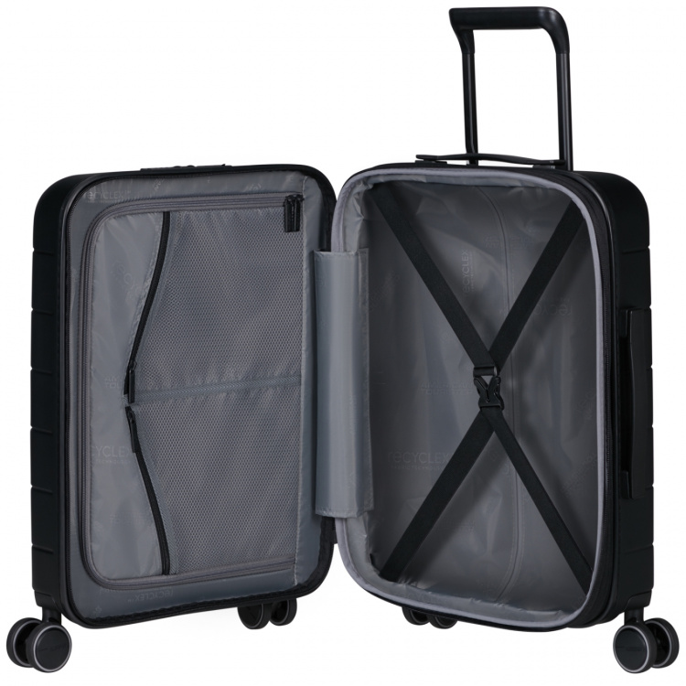 American Tourister Novastream Kabinväska Smart 55 Dark Slate