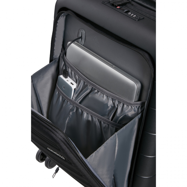 American Tourister Novastream Kabinväska Smart 55 Dark Slate