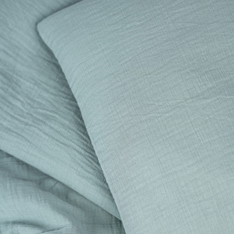 NG Baby Påslakan Vagga Muslin Frosty Green