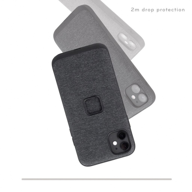Peak Design Everyday Fabric Case iPhone 14 Plus Charcoal
