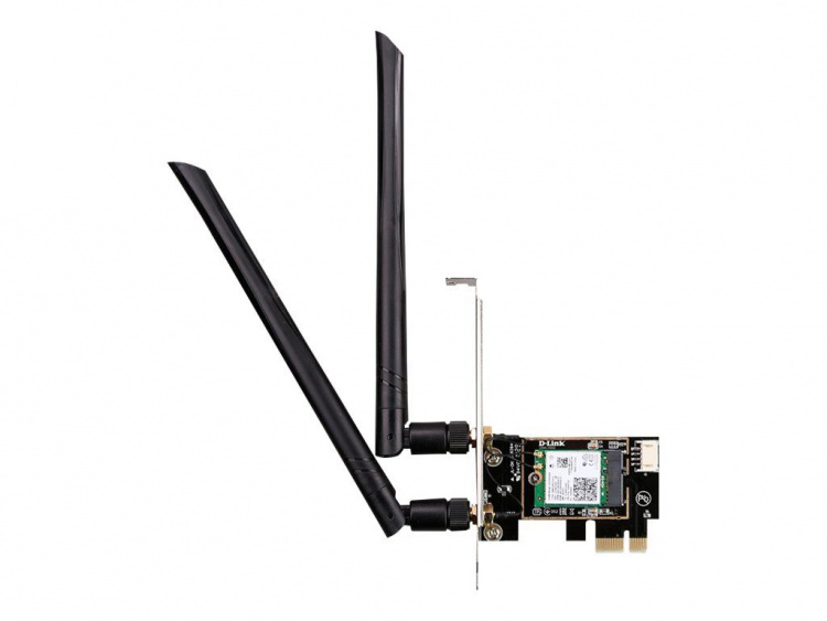 D-LINK AX3000 Wi-Fi 6 PCIe Adapter with Bluetooth 5.0 D-LINK AX3000 Wi-Fi 6 PCIe Adapter with Bluetooth 5.0