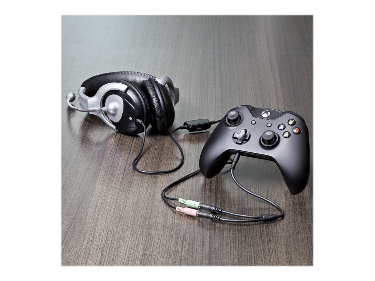 InLine 4pin TRRS CTIA adapter, svart InLine 4pin TRRS CTIA adapter, svart