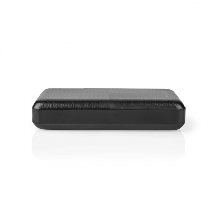 Nedis Powerbank | 20000 mAh | 1.5 / 2.0 / 3.0 A | Antal output: 2 | Output tilslutning: 1x USB-A / 1x USB-C™ | Input forbindels: 1x Micro USB / 1x USB-C™ | PD2.0 18W | Lithium-polymer