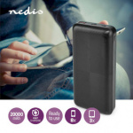 Nedis Powerbank | 20000 mAh | 1.5 / 2.0 / 3.0 A | Antal output: 2 | Output tilslutning: 1x USB-A / 1x USB-C™ | Input forbindels: 1x Micro USB / 1x USB-C™ | PD2.0 18W | Lithium-polymer