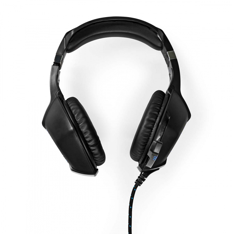 Nedis Gaming Headset | Over-Ear | Stereo | USB Type-A / 2x 3.5 mm | Fold-Away Mikrofon | 2.20 m | LED