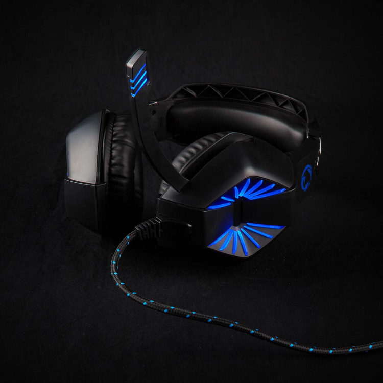 Nedis Gaming Headset | Over-Ear | Stereo | USB Type-A / 2x 3.5 mm | Fold-Away Mikrofon | 2.20 m | LED