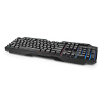 Nedis Wired Gaming Keyboard | USB Type-A | Membrane Nøgler | LED | QWERTY | ND layout | USB Drevet | Strømkabellængde: 1.30 m | Multimedia