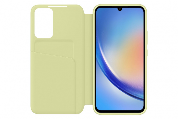 Samsung Smart View Wallet Case Lime Galaxy A54