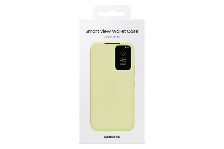 Samsung Smart View Wallet Case Lime Galaxy A54