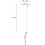 LightsOn Orbit Pollare 35 cm