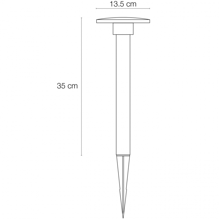 LightsOn Orbit Pollare 35 cm